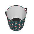 thumbnail image 3 of Fotbe Amanita Mushroom Laundry Basket with Handles, Waterproof Large Laundry Hamper, Wash Bag for Corner Dorm, Rolling Laundry Basket with Handles-Small, 3 of 8