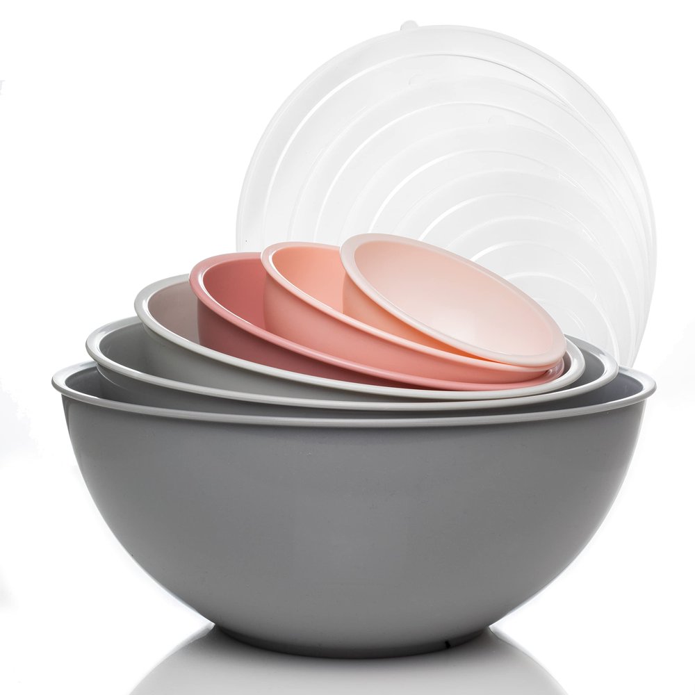 mixing bowls with lids