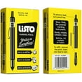 thumbnail image 2 of Listo 1620 Marking Pencil, Box of 12, WHITE NEW, 2 of 7