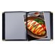 thumbnail image 3 of A4 PVC Transparent Menu Cover for Restaurants | Durable Cafe Menu Protector with Metal Edges, 3 of 5