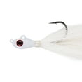 thumbnail image 6 of Mustad 1/2oz White Big Eye Bucktail Fishing Jig, 6 of 8