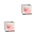 thumbnail image 4 of Advancent Contenedor de almacenamiento resistente y liviano para organizar juguetes y ropa Cubo de almacenamiento plegable Organizadores de Type6 NO6, 4 of 6