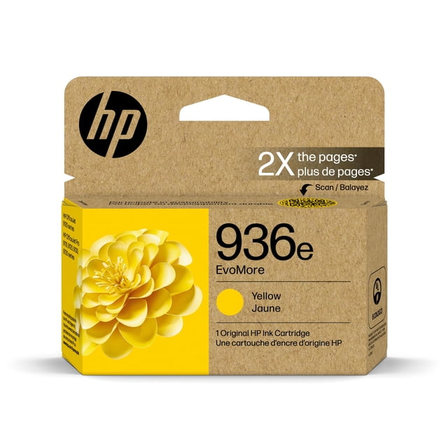 Cartucho de tinta HP 936e evoMore amarillo OfficeJet 9120/Pro 9100