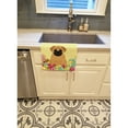 thumbnail image 2 of Carolines Treasures BB6007KTWL Easter Eggs Pug Brown Kitchen Towel 15 X 28" multicolor, 2 of 4