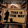 thumbnail image 3 of is The Way Door Mat 30x17 Inch, Starwars Door Mat, Starwars Welcome Mat,, 3 of 8