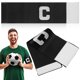 thumbnail image 1 of 2 uds bandas de capitán bandas de brazo de capitán de fútbol bandas C brazaletes elásticos para jugadores deportivos, 1 of 4