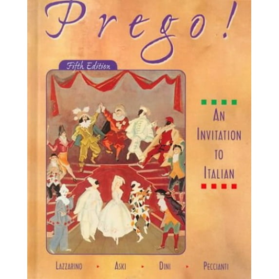 Pre-Owned Prego!: An Invitation to Italian (Hardcover) 0073655139 9780073655130