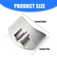thumbnail image 3 of MultiFunctional Finger Guard Protector Steel Ergonomic Safe Chopping Prevents Injuries Easy Cleaning Travel Friendly, 3 of 9