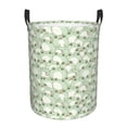 thumbnail image 1 of Balery Cute Frog Cesta de ropa redonda con asas, impermeable, independiente, para ropa, juguetes, dormitorio y familia-Medium, 1 of 6