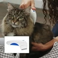 Tradinno Electric Flea Zapper Lice Remover Hair Comb Brush Pet Cat Dog Safe Cleaning Tool White