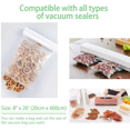 thumbnail image 4 of Vacuum Sealer Bags Rolls 9 Pack for Food Saver, Heavy Duty Vacuum Storage Bags for Sous Vide Cooking, Freezer, 4 of 7