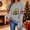 Gray#1, variant on Christmas Sweatshirts for Womens Long Sleeve Crew Neck Christmas Print Sweatshirt Holiday Long Sleeve Pullover Tops