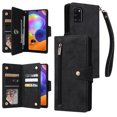 thumbnail image 1 of Case for Samsung Galaxy A31 Magnetic Leather Zipper Wallet Cover Card Holder, 1 of 5