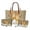 Cat Butterfly Lemon, variant on ZUXONGSY Leopard Cow Spot Print Top Handle Bag with Large Capacity Makeup Bag Wallet for Women PU Leather Top Handle Satchel Set with Fashion Makeup Pouch Money Organizers for Business Shopping