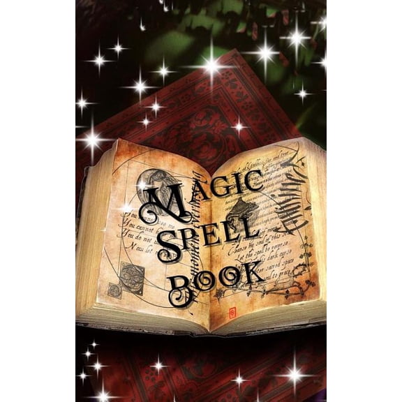 Magic Spell Book Grimoire 5x8 Spell book 150 pages. (Paperback)