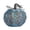 Blue, variant on Light Up Cutout Pumpkin Figurine, Resin LED Glowing Fall Pumpkin Tabletop Decor, Battery Operated Harvest Mantel Ornament for Halloween Farmhouse Home Decor Gifts,B