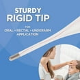thumbnail image 5 of Veridian 60-Second Digital Thermometer | Fahrenheit Measurements | Rigid Tip | Fever Alert, 5 of 8