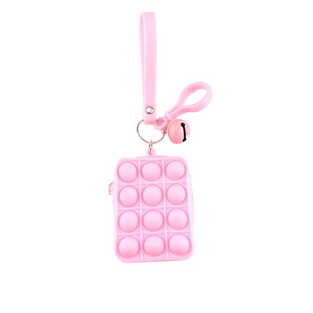 Bolsa De Almacenamiento De Juguetes De Burbujas Sensoriales Con Billetera De Silicona, Juguete De Descompresión Para Niños Y Adultos seitruly AP008148-04