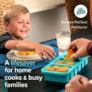 Souper Cubes Gift Set - Kitchen Essentials Set with 2 Tbsp, 1/2 Cup, 1 Cup, and 2 Cup Silicone Freezer Trays With Lids