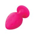 thumbnail image 4 of Cheeky Pink Textured Butt Plug Set, 4 of 5