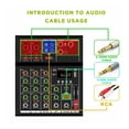 thumbnail image 4 of 4 Channel MINI Mixer  Professional Digital Mixer Dj Console With USB Portable  Mixer For Live Mixing Singing ,Smart Fader, 4 of 5