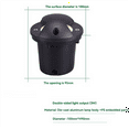 thumbnail image 4 of 2 Side Outdoor Recessed Underground Lamp 3W Floor Landscape Lighting Waterporrf LED Garden Light Spotlights AC85-265V,1 * LED underground light, 4 of 8