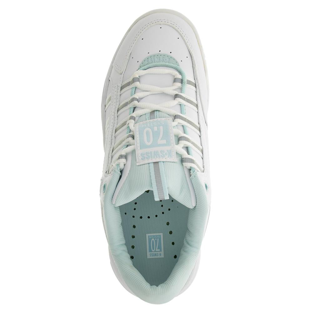 Respect Rondsel Gemiddeld K-Swiss Women`s Ultrascendor Tennis Shoes White and Pastel Blue ( 7.5 White  and Pastel Blue ) - Walmart.com