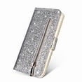 thumbnail image 4 of For Samsung Galaxy Note8 Wallet Leather Case Diamond Glitter Bling Zipper Stand Shockproof Cover, 4 of 4