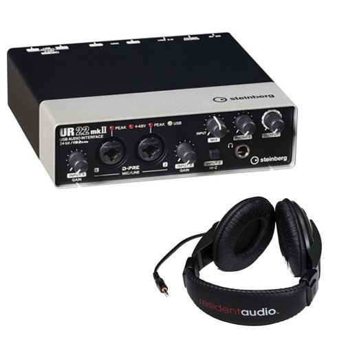 Steinberg UR22mkII USB 2.0 Audio Interface with Dual Microphone