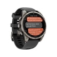 thumbnail image 7 of Garmin Fenix 8 Pro 51mm AMOLED Watch Sapphire Titanium Graphite/Black Band, 7 of 7
