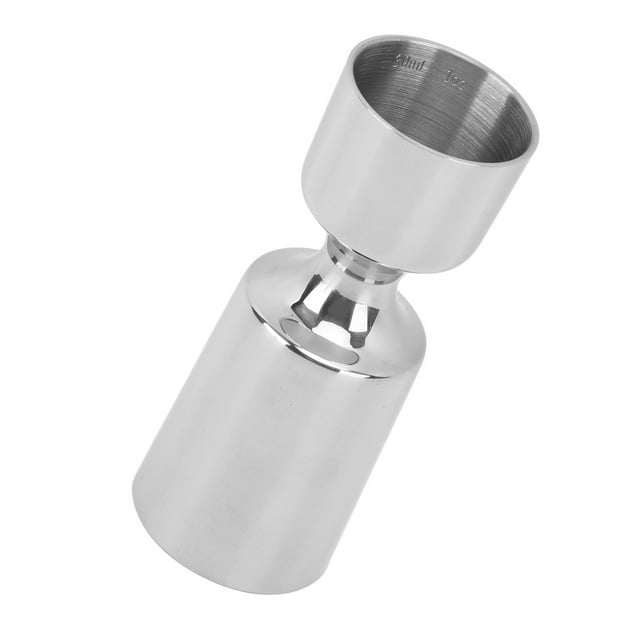 Jigger De Cóctel De Acero Inoxidable, Taza Medidora De Doble Cabezal De Acero Inoxidable De Doble Medida De Alta Precisión Con Medidas En El Interior Para Fiestas Familiares