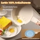 thumbnail image 4 of Juego de ollas y sartenes antiadherentes, Juego de 23 Ollas, Sarten Batería de Cocina, Juego de Sartenes con Mango Desmontable, Batería de Cocina Apto para Lavaplatos Y Horno (Blanco cálido), 4 of 4