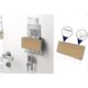 thumbnail image 1 of Wall Mounted Key Hook, Letter And Key Holder, Organizer, Wall Mounted, With 5 Key Hooks, 1 of 2