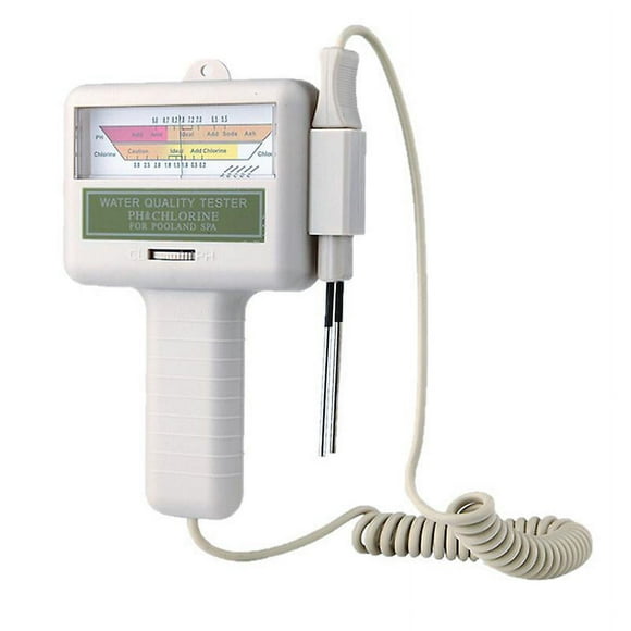 Sunrain Wasserqualittsprfgert Wasserqualitt Tester Ph Wassertestgert Ph Chlor Chlormessgert Messgert Wassertester Fr Pool Spa Schwimmbad Teich Aquariu