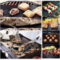 thumbnail image 5 of Non-Stick Grill Mat Set, Flavor Intact & Grill Marks, Reusable & Dishwasher Safe, Heat Resistance, Easy Clean, Multipurpose for Any Grill or Oven (4 Pieces, Black), 5 of 5