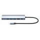 thumbnail image 5 of Estación Docking USB-C Manhattan 153959 Plata con Hub 6 en 1 Expandible, 5 of 6