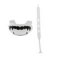 thumbnail image 2 of Sports Mouthguard Adult Mouth LIP Teeth Protector Guard Guard Protection with Lanyard Shield White Fang, 2 of 9