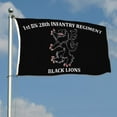 thumbnail image 2 of Dutern Double Sided 1st BN 28th Infantry Regiment Flag Banner 3 Ply with Brass Grommets 3x5 Feet, 2 of 5