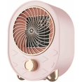 thumbnail image 2 of Portable Mini Electric Heaters Christmas Gift Small Air Heater Cute Cartoon Fan Heater Winter Heat Air Blower Office Home Office Winter Foot Warmer, 2 of 5