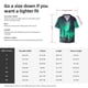 thumbnail image 5 of Balery Northern Lights 2 Camisa Casual de Manga Corta con Botones para Hombre, Texturizada, Estilo Cubano, para Playa, Verano-X-Large, 5 of 5