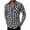 001_Black, variant on JGNGSHN Mens Long Sleeve Plaid Shirts Casual Lightweight Regular Fit Check Shirt Fashion Hippie Streetwear S