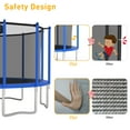 thumbnail image 2 of XMIKA Trampolines with Basketball Hoop, 15FT Trampoline for Kids and Adults, Outdoor Trampoline with Safety Enclosure Net, Lights, Sprinkler, 1500LBS Heavy Duty Recreational Backyard Trampoline, 2 of 8