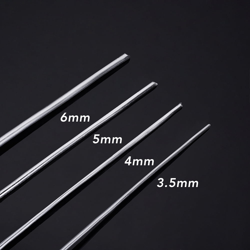 Round Aluminum Wire Silver 7 Gauge 3.5mm 500g/bundle DIY