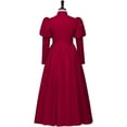 thumbnail image 4 of Women Gothic Victorian Dress Renaissance Ball Gown Costume Victorian Dress, 4 of 7