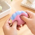 thumbnail image 4 of Ice Cream Cone Crunchy Squishy Toy, Block Filled Stress Relief Fidget Toy, Crunchy Sound Squeeze Sensory Ball for Desk Decor Office, Novelty Gift for Fidget Lovers Adults Teens, 4 of 4