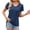 Navy, variant on Cilsoka Shirts for Women Graphic Tees Summer Tops for Women 2025 Vacation Petites Dressy Summer Tank Tops for Women Loose Peasant Blouses for Women Crop My Orders Placed