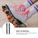 thumbnail image 5 of 2 piezas de patines universales con correas fijas y hebillas fijas ajustables para patines., 5 of 5