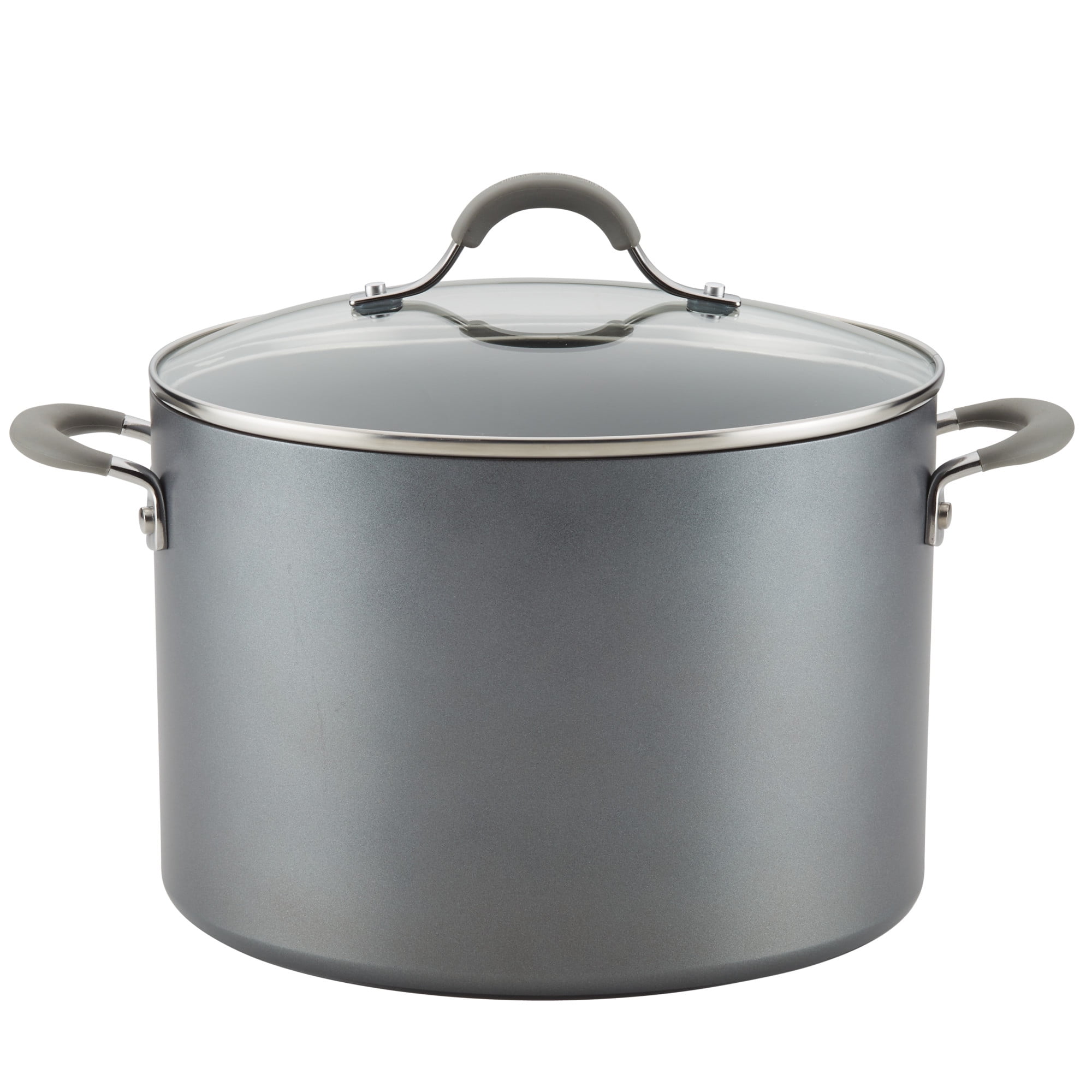 Circulon 10Quart Elementum HardAnodized Nonstick Stockpot with Lid