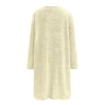 thumbnail image 6 of Gkeoshab Fall Sweaters for Women Women's Oversized Sweaters 2025 Fall Outfits Trendy Crewneck Knit Fashion Pullover Tops Beige L, 6 of 6