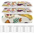 thumbnail image 2 of HAHDAXIA Mexico Skull Pattern Bedding Solid Comforter Set for All Seasons,3 Pieces(1 Comforter+2 Pillowcases),Soft Microfiber Bedding Set Queen(90"x90"), 2 of 7
